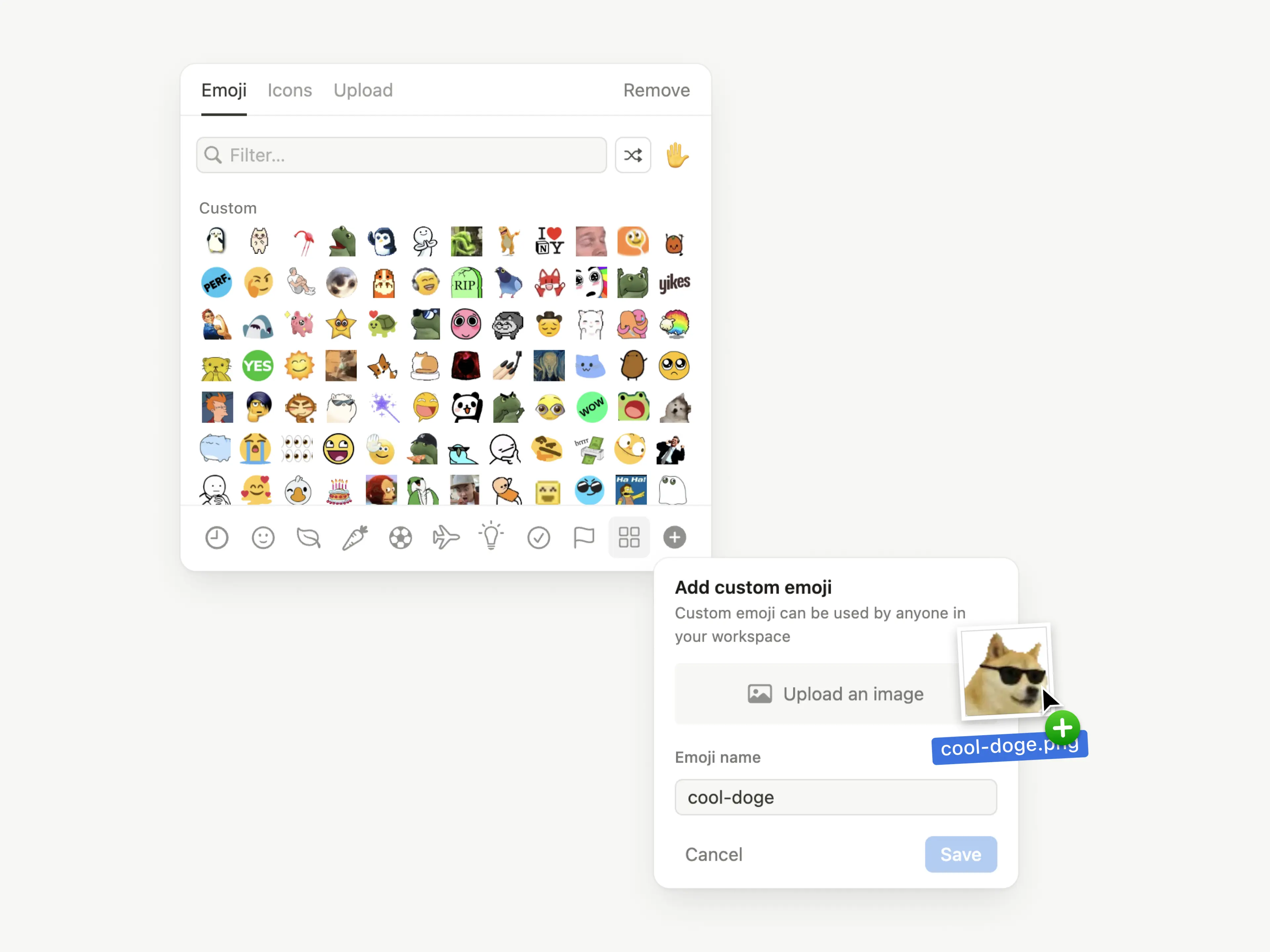 Benutzerdefinierte Emojis 1